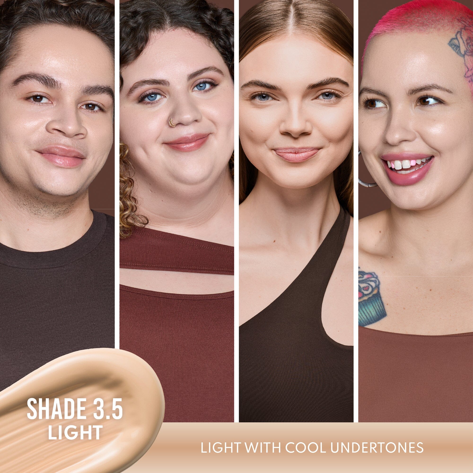 Yummy Skin Serum Skin Tint Foundation with Peptides + Ceramide - Image 29